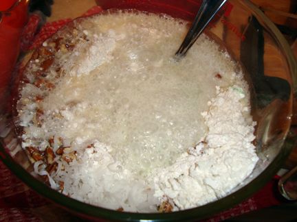 ingredients adding the soda is fun!