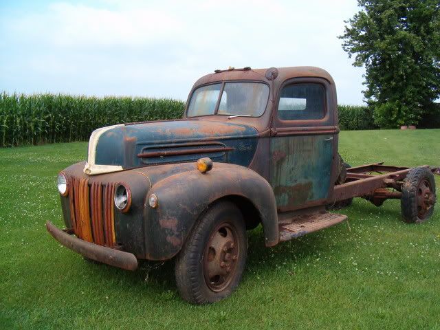 1947 Ford 2 ton truck, flat 8, 45000 miles but not run in 20+ years, 