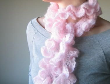 Ruffled scarf pattern - TheFind