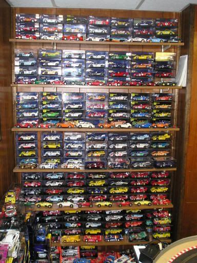 ho slot car display case