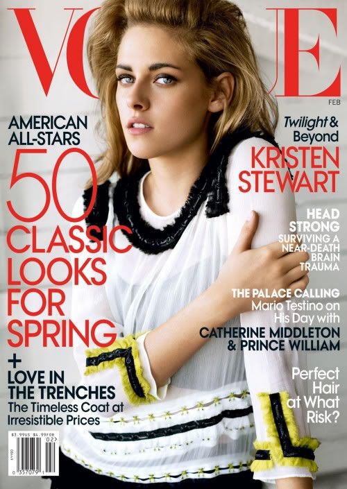 kristen stewart 2011 vogue. Here#39;s what the February 2011