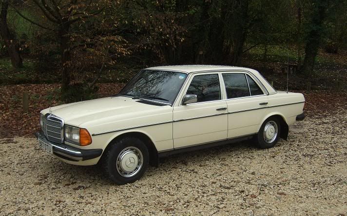 I bought a W123 230E manual last week Aside from the ride height 