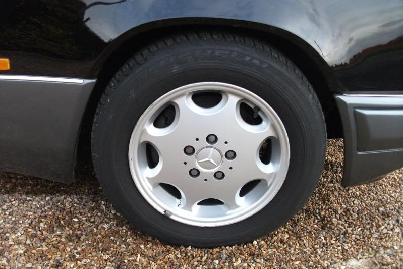 Mercedes benz w124 alloy wheels #4