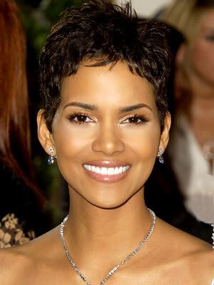 halle berry short hair back. Long hair does certainly not