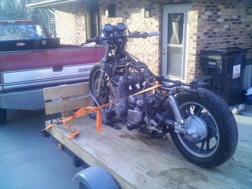 '81 XJ 650 Project Bobber '92 Mustang - Of course it's stock