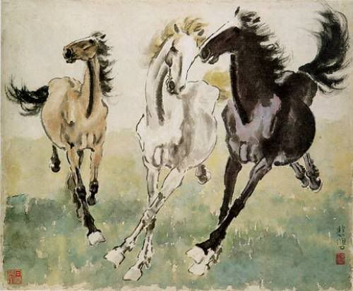 Tranh ngựa của Từ Bi Hồng (1895-1953)