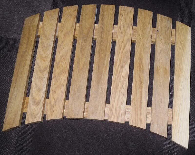 WOODEN SLATTED DUCK BOARD CURVED FOR QUADRANT SHOWER /MAT eBay