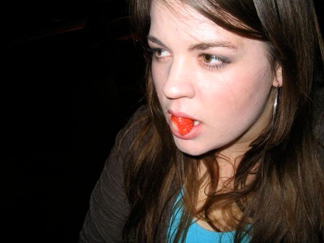 Susannah and strawberry