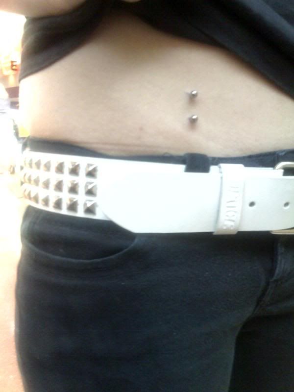 I currently only have my nose and ears pierced, but I used to have my hip I currently only have my nose and ears pierced, but I used to have my hip