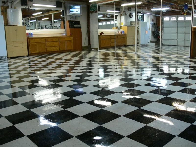 Vct Garage Floor