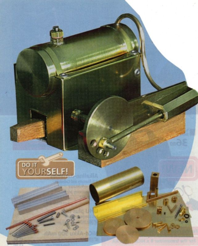 KIT TO BUILD YOUR OWN BRASS LIVE STEAM STATIONARY ENGINE eBay