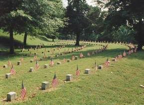 Memorial Day at Vicksburg National Cemetery, Mississippi