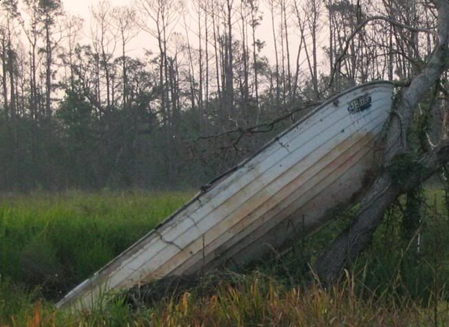 sad old boat