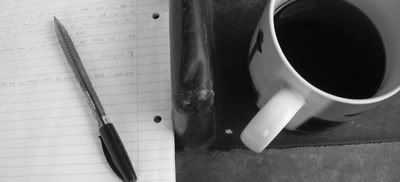 Piece of paper, pen & caffein : My definition of Peace