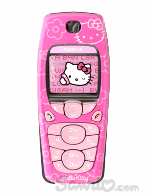 Hello Kitty Nokia 6102 phone