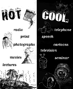 Reappraising Marshall Mcluhan S Distinction Between Hot Cool Media By Corey Anton Mcluhan Galaxy