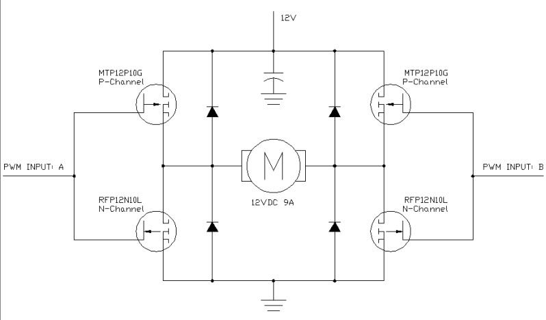 PWM H-Bridge circuit