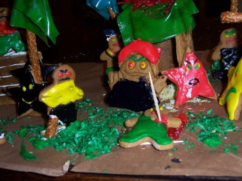 gingerbread020.jpg Witch Doctor and his Customers image by maezy