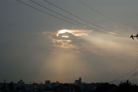 Matahari terbenam kat Gifu 12hb