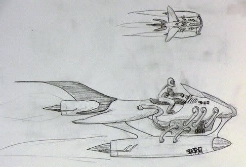 DSG 1117: Sci-Fi: ELEGANT AIR & SEA VEHICLE FLYING OVER WATER ON BEAUTIFUL SUNNY DAY DSG 1117: Sci-Fi: ELEGANT AIR & SEA VEHICLE FLYING OVER WATER ON BEAUTIFUL SUNNY DAY