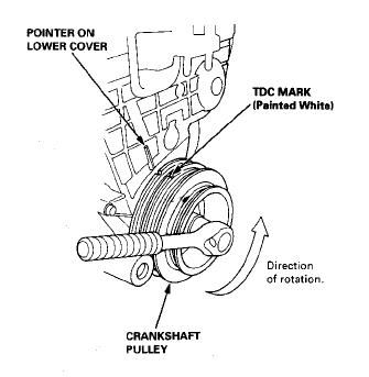 Honda accord crankshaft seal replacement #7