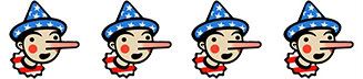 4 pinocchios