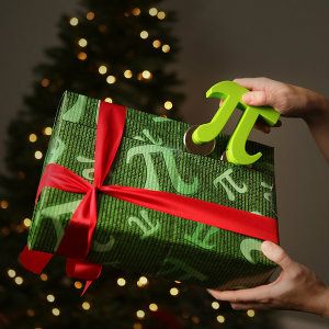 Pi wrapping paper