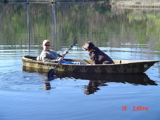 One Man Duck Sneak Boat