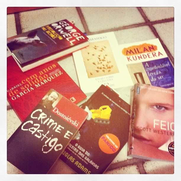 livros, livros, livros!