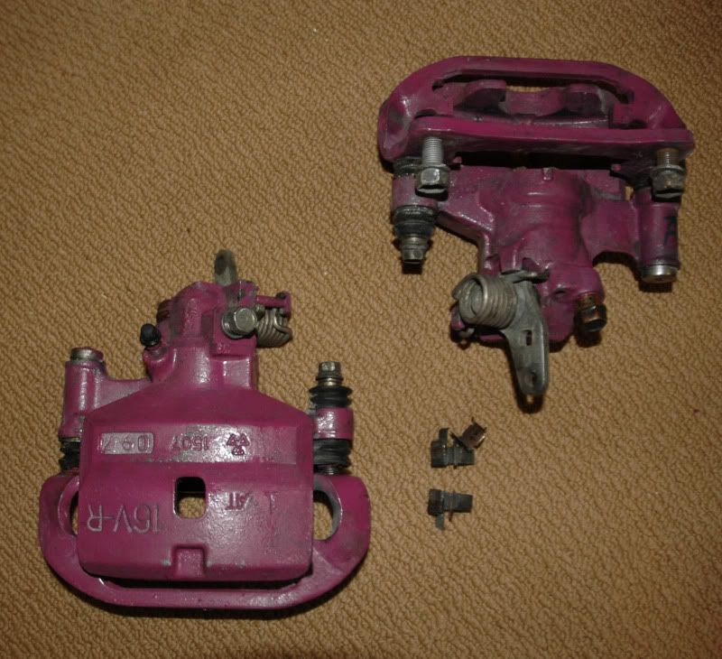 FS MR2 Turbo Brake Calipers and Pads