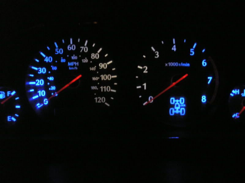 2001 Nissan pathfinder dashboard lights #5