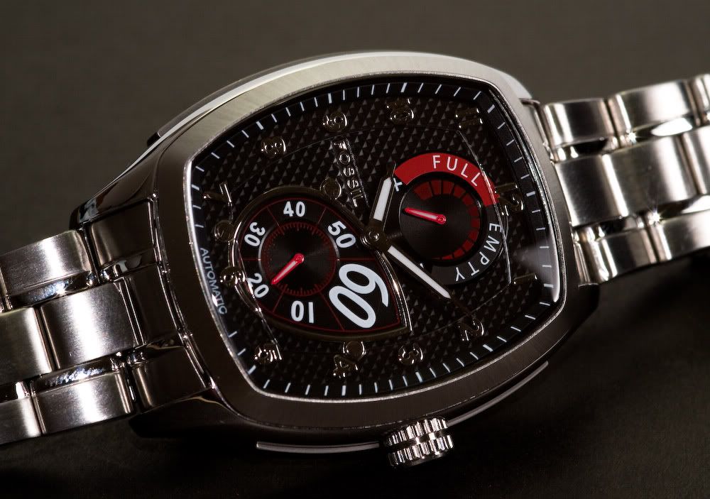 fossil watch iced out