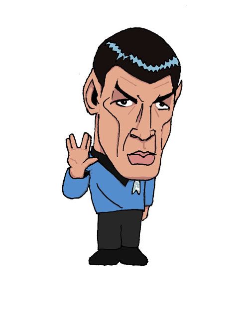 Spock Caricature