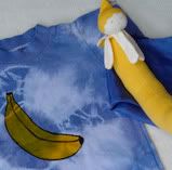 *reduced*  "Banana Fofana!" Romper  6M