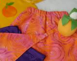 *reduced*  "Orange Sherbet" Skirt Set  24M/2T