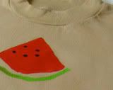 "Watermelon Crawl" Romper  12M