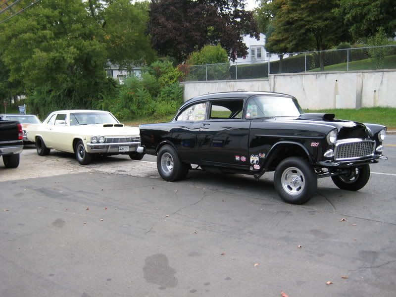 55 chevy and 65 Biscayne