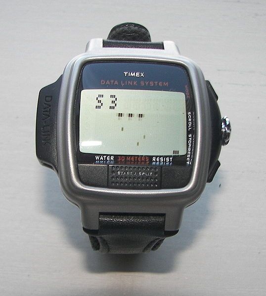 Timex Datalink USB Dress edition from 2003 with a dot matrix display ...