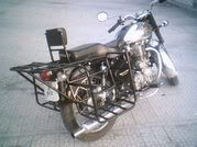 A 2006 Model Machismo Enfield with luggage racks