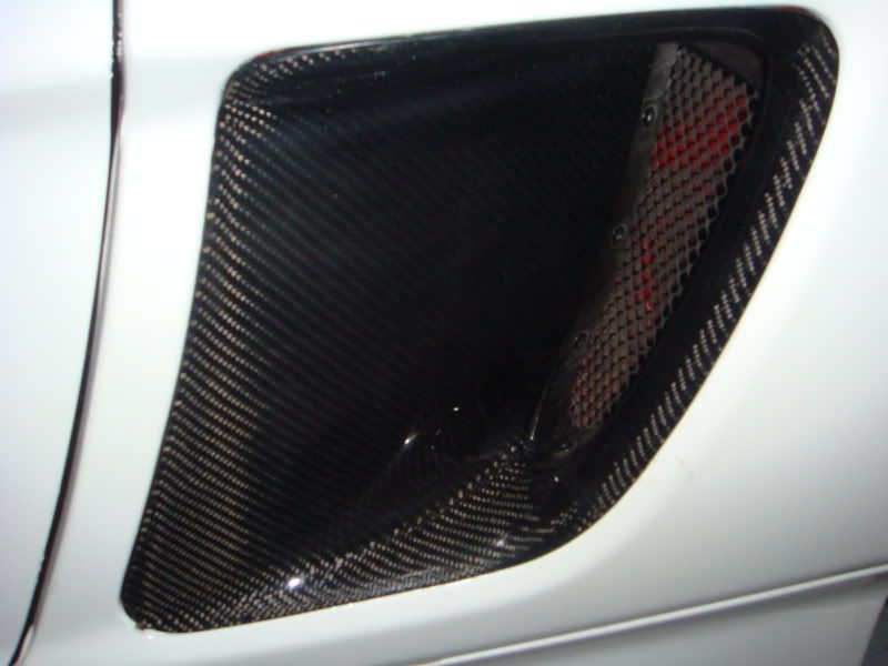 NSX Carbon Fiber Side Vents & Pop up Headlight Covers