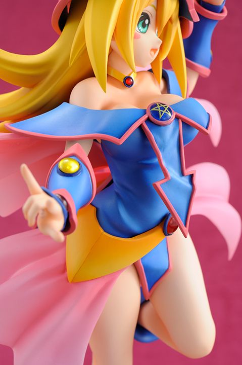 AMAKUNI Yu-Gi-Oh! Duel Monsters Dark Magician Girl pre-painted PVC Statue official image 03