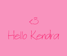 HelloKendra13.blogspot.com