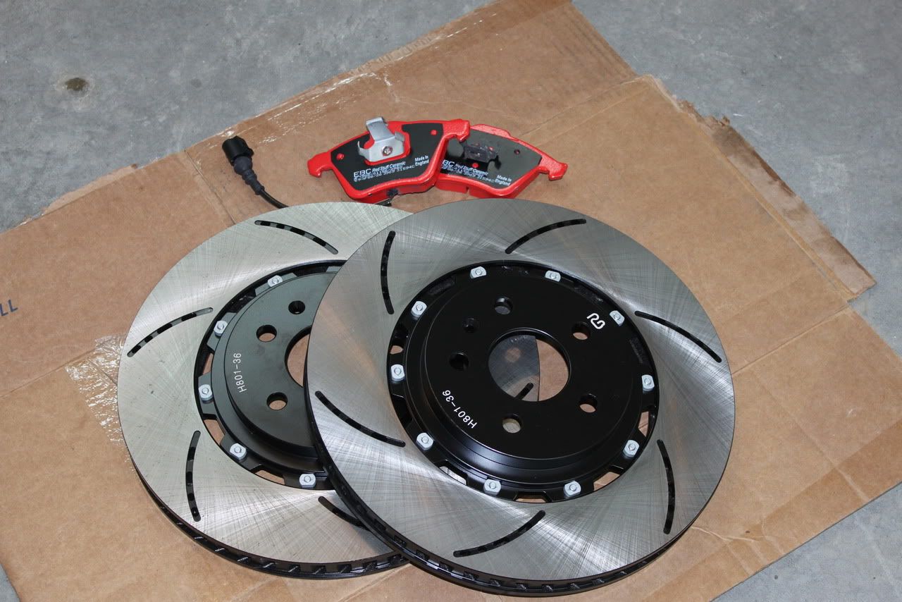 RacingBrake's Two-Piece rotor MK4 & MK5