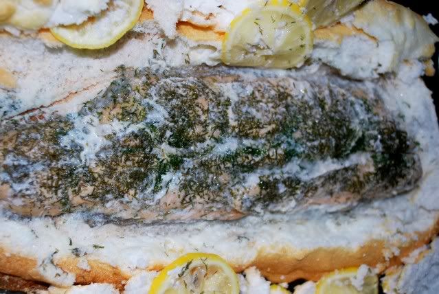 Image result for salt crust trout fishlessman