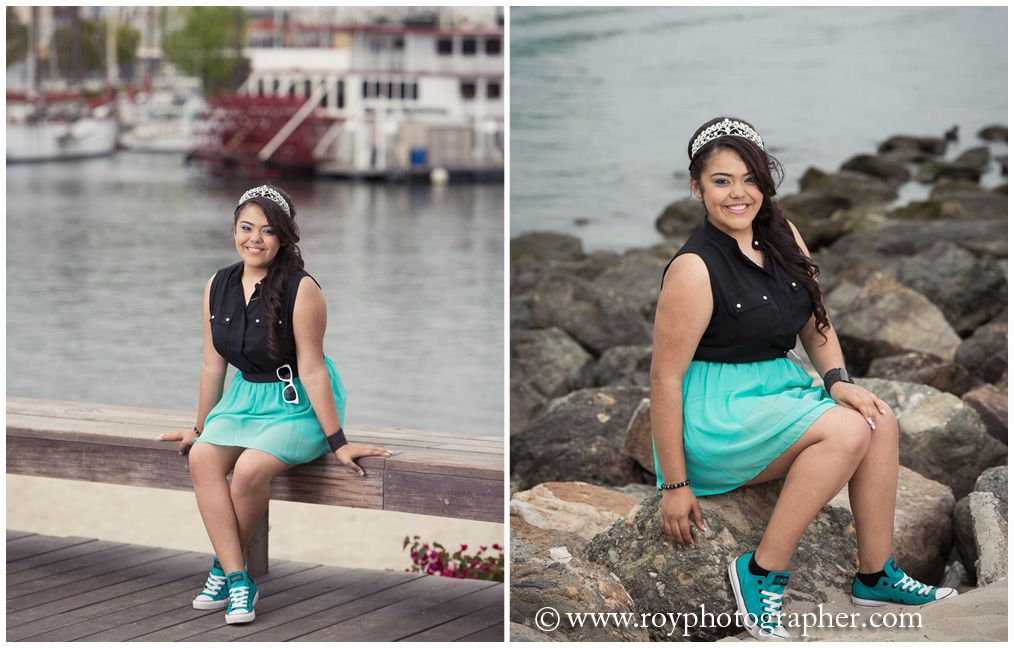 quinceañera beautiful portraits