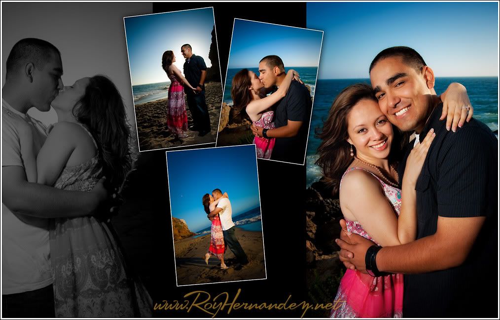 Engagement photos in Malibu by Roy Photographer