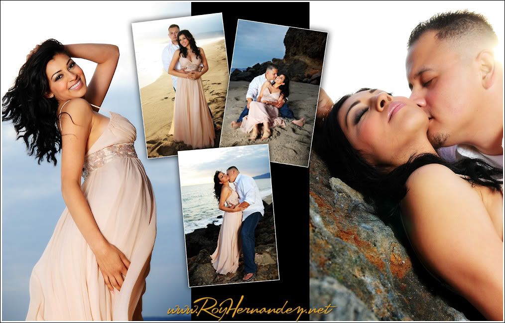 Engagement photos in Malibu by Roy Photographer