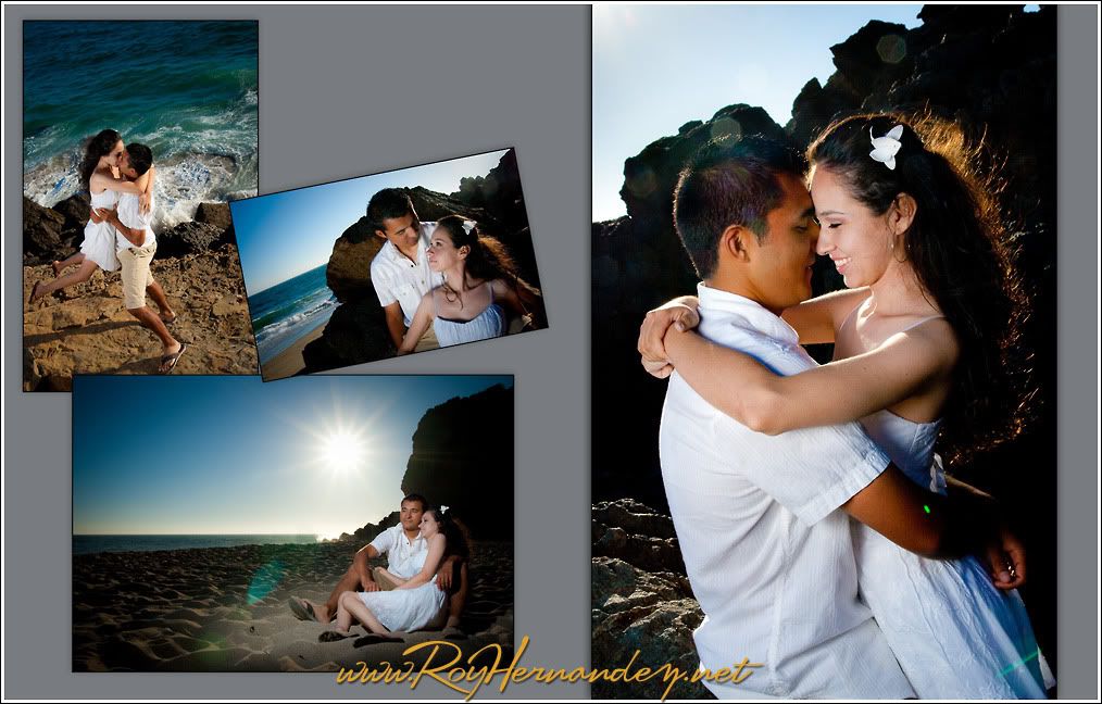 Engagement Session in Zuma Beach by Roy Photographer