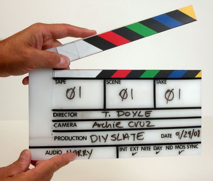 Diy Clapper Board