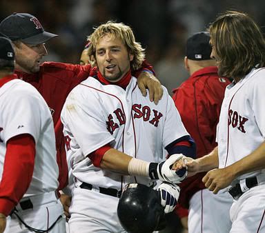 johnny damon hair. brethren Johnny Damon) had